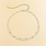 HANNEA® Waist Chain for Women Sexy, Set of 2pcs Sequin Silver Plated Belly 2-Layered Waist Beads Coin Chain Dainty Body Chains Jewelry, Bikini Beach Wear Gifts for Women 26.5-33Inch - Image 13