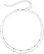 HANNEA® Waist Chain for Women Sexy, Set of 2pcs Sequin Silver Plated Belly 2-Layered Waist Beads Coin Chain Dainty Body Chains Jewelry, Bikini Beach Wear Gifts for Women 26.5-33Inch - Image 16