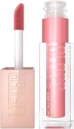 Maybelline New York Plumping & Hydrating Lip Gloss with Hyaluronic Acid, 5.4ml - Shade 004 (Silk) : Amazon.ae: Beauty - Image 9