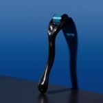 ROSELYNBOUTIQUE Beard Growth Derma Roller 540 Titanium Microneedles.25mm Stimulate Beard & Hair Growth & Skin Regeneration | Personal Versatile Cosmetic Beauty Tool(Black Blue) - Image 2