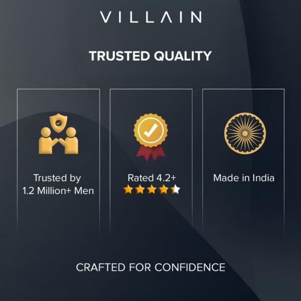 VILLAIN OUD Eau De Parfum For Men, 100ml | Premium Luxury Perfume | Long Lasting Fragrance - Image 16