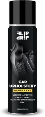 FLIPURDRIP Car Seat Protector Spray, Waterproofing Fast Drying formula, protects car seats from all liquid stains and spills, best for suede,fabric,leather,mesh&alcantara - Image 6