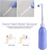 SKY-TOUCH Large Portable Shattaf Bidet Bottle and Traveling Bidet for Personal Cleansing Use - Include Extended Nozzle - Personal Hygiene Care Toilet Bidet Spray -650ml Purple Buy Online at Best Price - Image 12