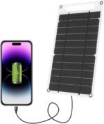Nalacal Ultra Thin Solar Panel, Monocrystalline Charger Usb Panel Mobile Phone Silicon For Smart Phone, Small Fans Monitor Outdoor Security Camera  Amazon.ae: Electronics