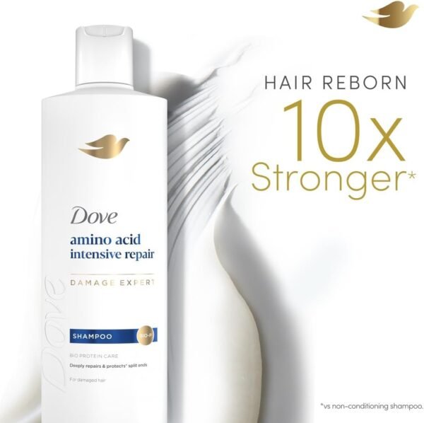 Dove Shampoo for Damaged Hair, Intensive Repair, Nourishing Care for up to 100 percent Healthy Looking Hair, 400ml (Pack of 2) Buy Online at Best Price - Image 11
