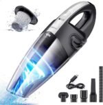 IDEA-TECH Car Vacuum Cleaner, 3.2KPa Strong Cyclone Suction, 12V 120W Rechargeable, for Pet Hair Car Home Cleaning, Black, 355*105*125mm/13.97*4.13*0.16in, F6001 - Image 16