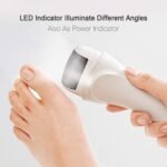 ⁦Electric Hard Skin Remover Foot Callus Remover Electric Foot File Rechargeable Dead Skin Remover for Feet Electric Pedicure Kit Proffessinal Feet Care with 3 Roller Heads 1 Cleaning Brush USB Cord⁩ - الصورة ⁦6⁩