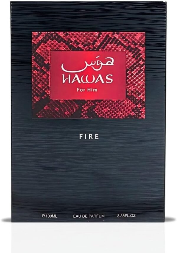 RASASI - HAWAS FIRE MEN 100 ML - EAU DE PARFUM - Image 3
