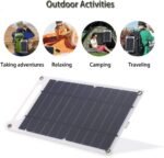 Nalacal Ultra Thin Solar Panel, Monocrystalline Charger Usb Panel Mobile Phone Silicon For Smart Phone, Small Fans Monitor Outdoor Security Camera  Amazon.ae: Electronics - Image 13