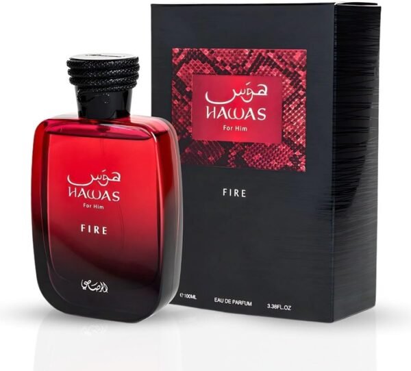 RASASI - HAWAS FIRE MEN 100 ML - EAU DE PARFUM - Image 4