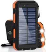 Solar Power Bank 20000mAh USB C Portable Charger mini Small Solar Panel Power Station,Fast Charging Cell Phone Delivery for iphone 17-12 Series,Samsung,laptop power bank,Gift for Men Women and More Buy Online at Best Price in UAE - Amazon.ae