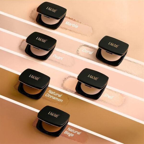 LAKMÉ Face It Compact, Shell, 9 g, multi  Amazon.ae: Beauty - Image 5