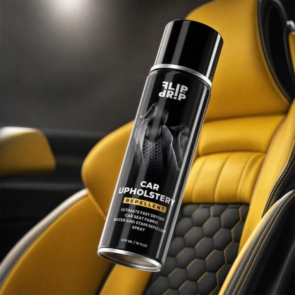 FLIPURDRIP Car Seat Protector Spray, Waterproofing Fast Drying formula, protects car seats from all liquid stains and spills, best for suede,fabric,leather,mesh&alcantara - Image 7