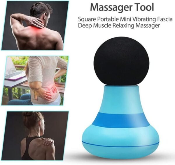 SKEIDO Electric Mini Handheld Massage Gun 6 Speed Vibration Fitness Massager Relieve Fatigue Personal Care Pain Relief Body Massager Buy Online at Best Price - Image 3