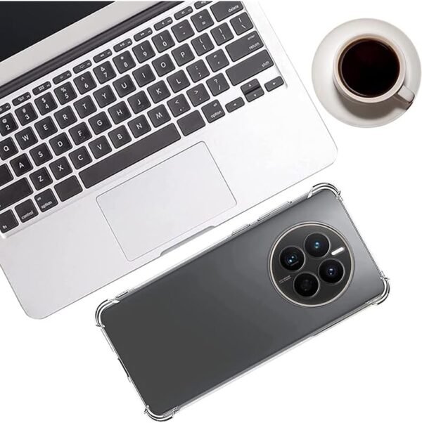 Clear Case For Huawei Mate 70 Shock-Absorption TPU Cell Phone Cover with Reinforced Corners, Soft Flexible & Crystal Clear Protective Bumper Case : Amazon.ae: Electronics - Image 6