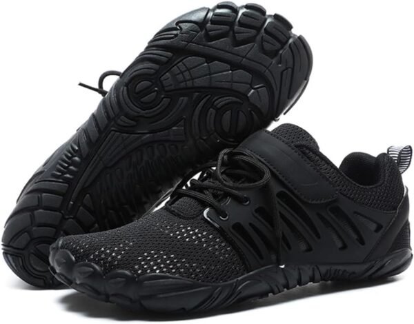 MIFAWA Barefoot Shoes Men Zero Drop Shoes Men Toe Shoes for Men Minimalist Shoes for Men Mens Water Shoes Mens Workout Shoes Men's Cross-Trainer Mens Athletic Hiking Water Shoes Men Black 11, 45 EU Buy Online at Best Price - Image 2
