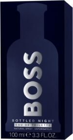 ⁦Hugo Boss Bottled Night Perfume for Men Eau De Toilette 100ML  Boss Bottled Night⁩ - الصورة ⁦3⁩