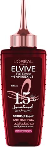 L’Oréal Paris Elvive Fall Resist Hair Serum For Weak Hair and Hair Fall 102ML - Image 6