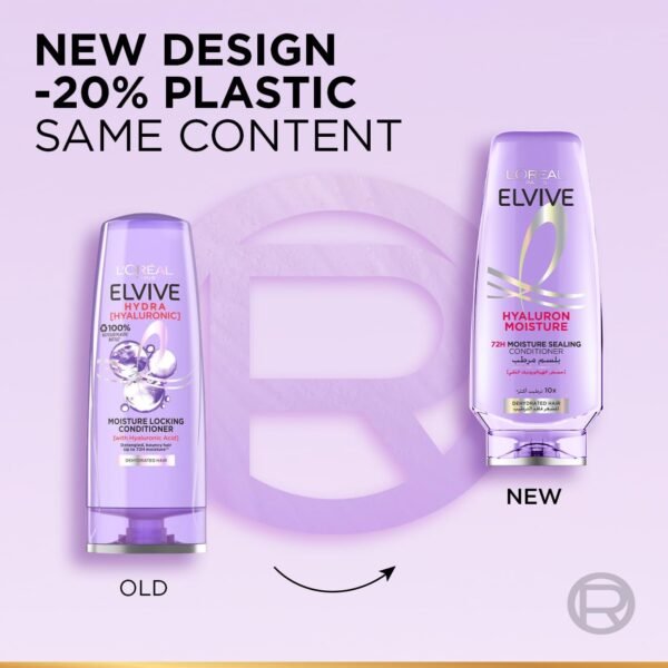 L’Oréal Paris Elvive Hyaluron Moisture 72H Moisture Sealing Conditioner 200ml Buy Online at Best Price - Image 2