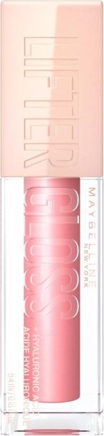 Maybelline New York Plumping & Hydrating Lip Gloss with Hyaluronic Acid, 5.4ml - Shade 004 (Silk) : Amazon.ae: Beauty - Image 8