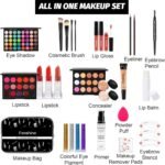 Fenshine All-In-One Makeup Kit for Women - Essential Starter Bundle With Eyeshadow Palette, Lipstick, Eyebrow Pencil, Brush Set for Beginners  Amazon.ae Beauty - Color : multicoloured - Image 6