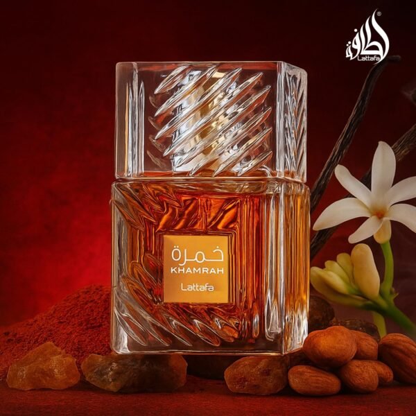 Lattafa Khamrah Lattafa EDP - Eau De Parfum Unisex 100ML | Natural Spray, Long-Lasting Scent, Unisex - Image 11