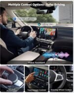 CarPlay Wireless Adapter & Android Auto Adapter, 2026 Upgrade 2-in-1 Plug & Play USB/USB-C Dongle, Converts Wired to Wireless for Cars, Fast Stable Connection, Fits iPhone & Android, Silver - Image 5
