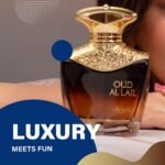 Sapil Oud al Lail Eau De Parfum 100ml, Affordable Luxury Unisex Perfume, Youthful Fragrance with Chamomile, Apricot, Amalfi Lemon Top Notes, Bold Blend Perfumes for Women and Men - Image 3