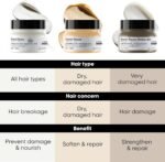 L'Oréal Professionnel Serie Expert Absolut Repair Hair Mask for Dry, Frizzy and Damaged Hair, Deep Nourishing Treatment, with Omega 9 & Protein, 250ml  Amazon.ae: Beauty - Image 6