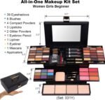 Miss Rose (331Y) - M 54 Colour All In One Gift Makeup Kit Set, Include Eyeshadow Facial Blusher Eyebrow Powder Face Concealer Eyeliner Pencil And A Mirror,Makeup For Women Full Kit(331Y)  Amazon.ae: Beauty - Image 9