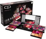 CP Trendies Color Bar Makeup Kit No. 76 for Ladies & Girls | Perfect Makeup Gift Set for Women with 42 Eyeshadows,Eyeliner, Lip Brush & Pencil, Mascara, Mirror, Compact Powder, Foundation  Amazon.ae: Beauty - Image 7