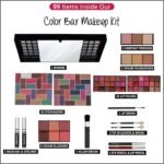 CP Trendies Color Bar Makeup Kit No. 76 for Ladies & Girls | Perfect Makeup Gift Set for Women with 42 Eyeshadows,Eyeliner, Lip Brush & Pencil, Mascara, Mirror, Compact Powder, Foundation  Amazon.ae: Beauty - Image 6