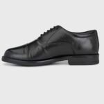 Burwood Men BWD 240 Black Leather Formal Shoes-9 UK (43 EU) (BW - Image 16