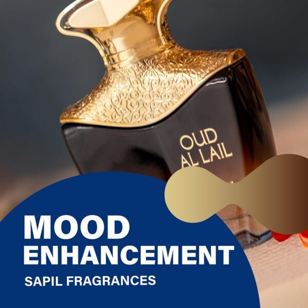 Sapil Oud al Lail Eau De Parfum 100ml, Affordable Luxury Unisex Perfume, Youthful Fragrance with Chamomile, Apricot, Amalfi Lemon Top Notes, Bold Blend Perfumes for Women and Men - Image 5
