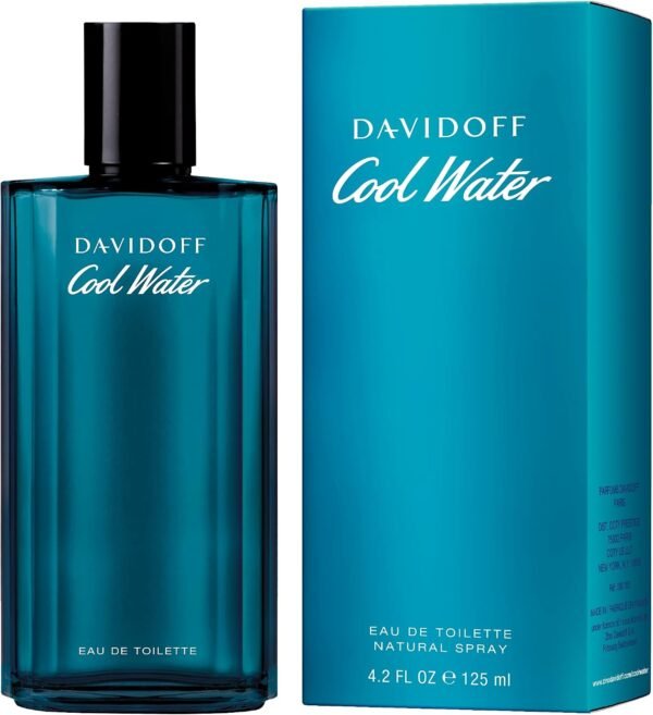 Davidoff Cool Water for Men Eau de Toilette 125ml - Image 9