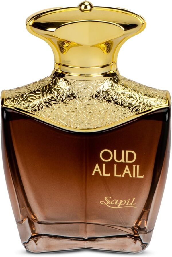 Sapil Oud al Lail Eau De Parfum 100ml, Affordable Luxury Unisex Perfume, Youthful Fragrance with Chamomile, Apricot, Amalfi Lemon Top Notes, Bold Blend Perfumes for Women and Men - Image 7