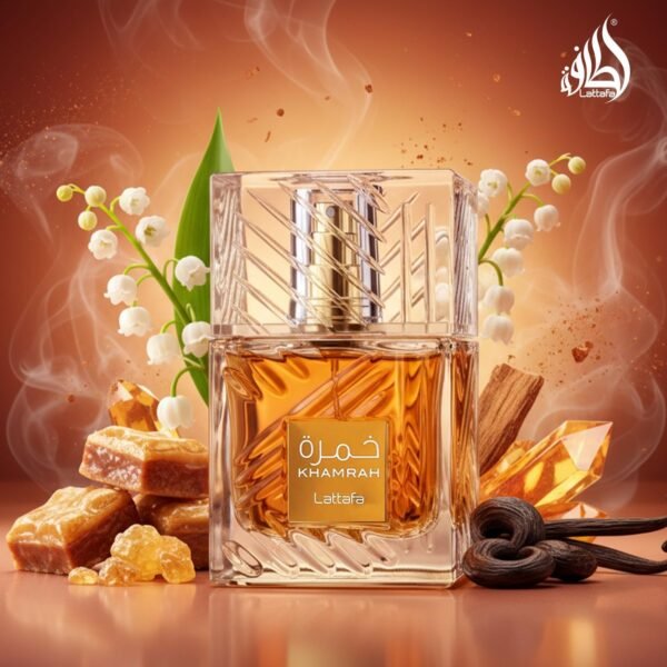 Lattafa Khamrah Lattafa EDP - Eau De Parfum Unisex 100ML | Natural Spray, Long-Lasting Scent, Unisex - Image 5