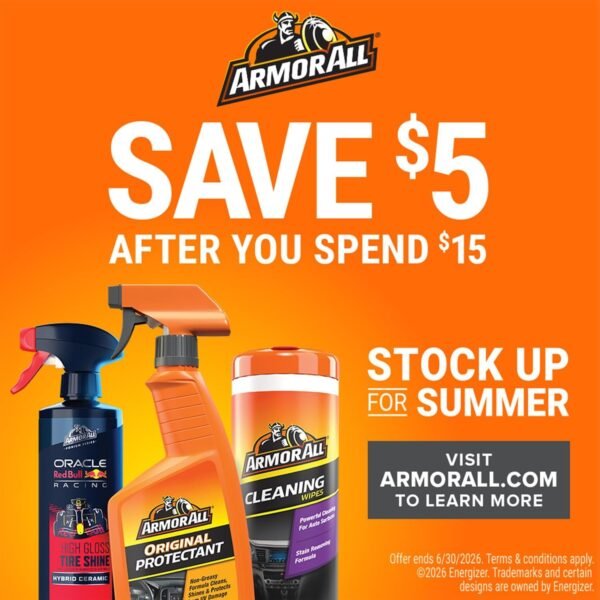 Armor All Tire Foam Protection 600 ml, Multi Colour - Image 2