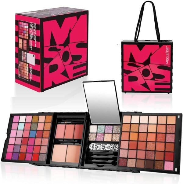 Miss Rose M 98 Color All In One Gift Makeup Kit Set, Include Eyeshadow Facial Blusher Eyebrow Powder Face Concealer Eyeliner Pencil And A Mirror,Makeup For Women Full Kit（379N)  Amazon.ae: Beauty - Image 8