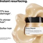 L'Oréal Professionnel Serie Expert Absolut Repair Hair Mask for Dry, Frizzy and Damaged Hair, Deep Nourishing Treatment, with Omega 9 & Protein, 250ml  Amazon.ae: Beauty - Image 9