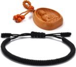 LUCKY BUDDHIST Handmade Bracelet + Buddhist Gift! Tibetan Good Luck String Armband. for Women, Men, Teens. Adjustable Size! Friendship Present. Handcrafted Rope Woven Chakra Wristband, 15–25 cm, Nylon - Image 9
