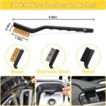 Oasisgalore 27-Piece Car Wash Kit Set, Car Cleaning Brush Accessories, Handheld Brushes for Interior/Exterior/Wheels (yellow) - Image 2