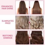 ⁦Hair Care Essential Oil, Single Pack Hair Oil, Repairing and Moisturizing Formula, No Need to Rinse Unisex, Capsules Make Hair Healthier Softer and More Shiny Capsules 40 (Red)⁩ - الصورة ⁦12⁩