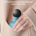 SKEIDO Electric Mini Handheld Massage Gun 6 Speed Vibration Fitness Massager Relieve Fatigue Personal Care Pain Relief Body Massager Buy Online at Best Price - Image 8