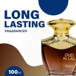 Sapil Oud al Lail Eau De Parfum 100ml, Affordable Luxury Unisex Perfume, Youthful Fragrance with Chamomile, Apricot, Amalfi Lemon Top Notes, Bold Blend Perfumes for Women and Men - Image 2