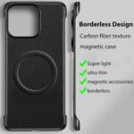 RUNGOS for iPhone 17 Pro Max Case MagSafe, Borderless Slim (Carbon Fiber Texture) [Strong Magnetic] [Bare Metal Feel] Rapid Heat Dissipation Cover for iPhone 17 Pro Max Phone Case, Shockproof Sturdy Buy Online at Best Price in UAE - Amazon.ae - Image 13