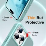 UniqCase MagSafe Ring Holder Kickstand Case for Apple iPhone 16 Pro Max – Dual-Layer TPU + PC Shockproof Design, 360° Magnetic Stand, Raised Camera & Screen Bezel – Lake Blue Buy Online at Best Price in UAE - Amazon.ae - Image 14