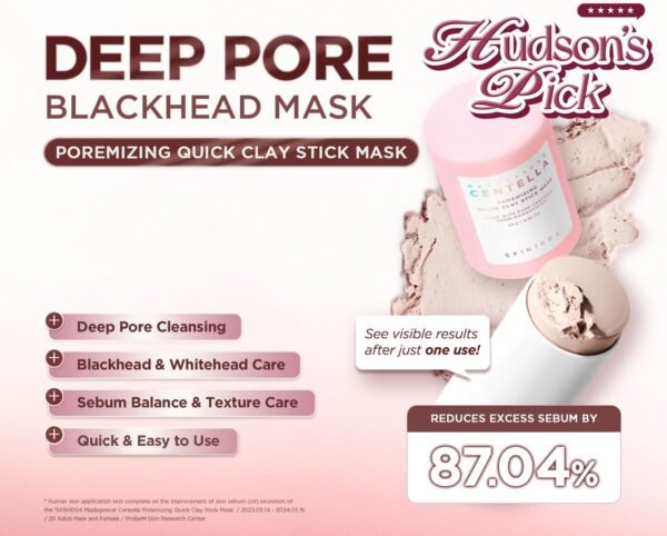 SKIN1004 Madagascar Centella Poremizing Quick Clay Stick Mask 27g - Image 11