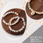 Bracelet Making Kit, Jewelry Making Supplies Kit, Jewellery Crafts Girls Craft Set, Natural Stone Beads for Irregular Natural Stone DIY Craft Bracelet Necklace Earrings for Adults and Kids - Image 5