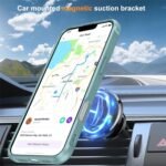 UniqCase MagSafe Ring Holder Kickstand Case for Apple iPhone 16 Pro Max – Dual-Layer TPU + PC Shockproof Design, 360° Magnetic Stand, Raised Camera & Screen Bezel – Lake Blue Buy Online at Best Price in UAE - Amazon.ae - Image 12